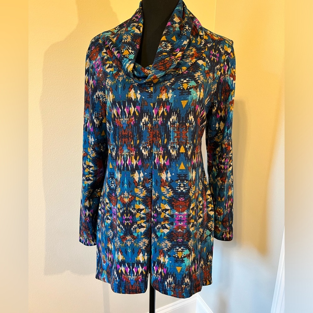 New Directions Pleat Front Top - New